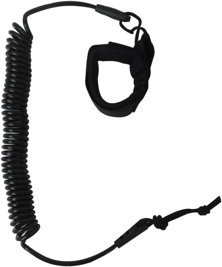 2025 New Stand UP Paddle Board 10FT SUP Leash 5mm Coiled Spring Leg Rope Leash