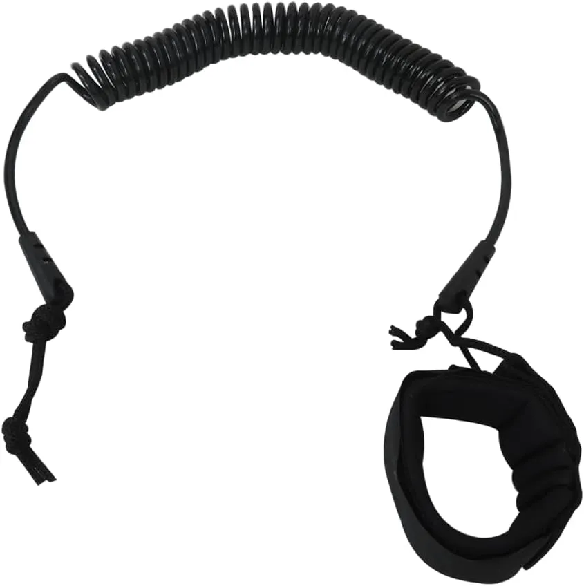 2025 New Stand UP Paddle Board 10FT SUP Leash 5mm Coiled Spring Leg Rope Leash