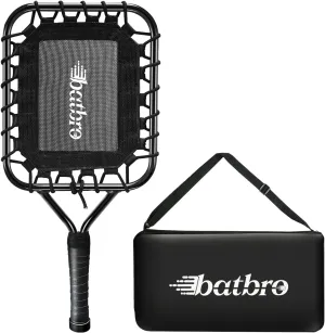 Baseball Fungo Racket with Sturdy Construction & Non-Slip Grip, Pop Fly Racket for Coaches and Parents