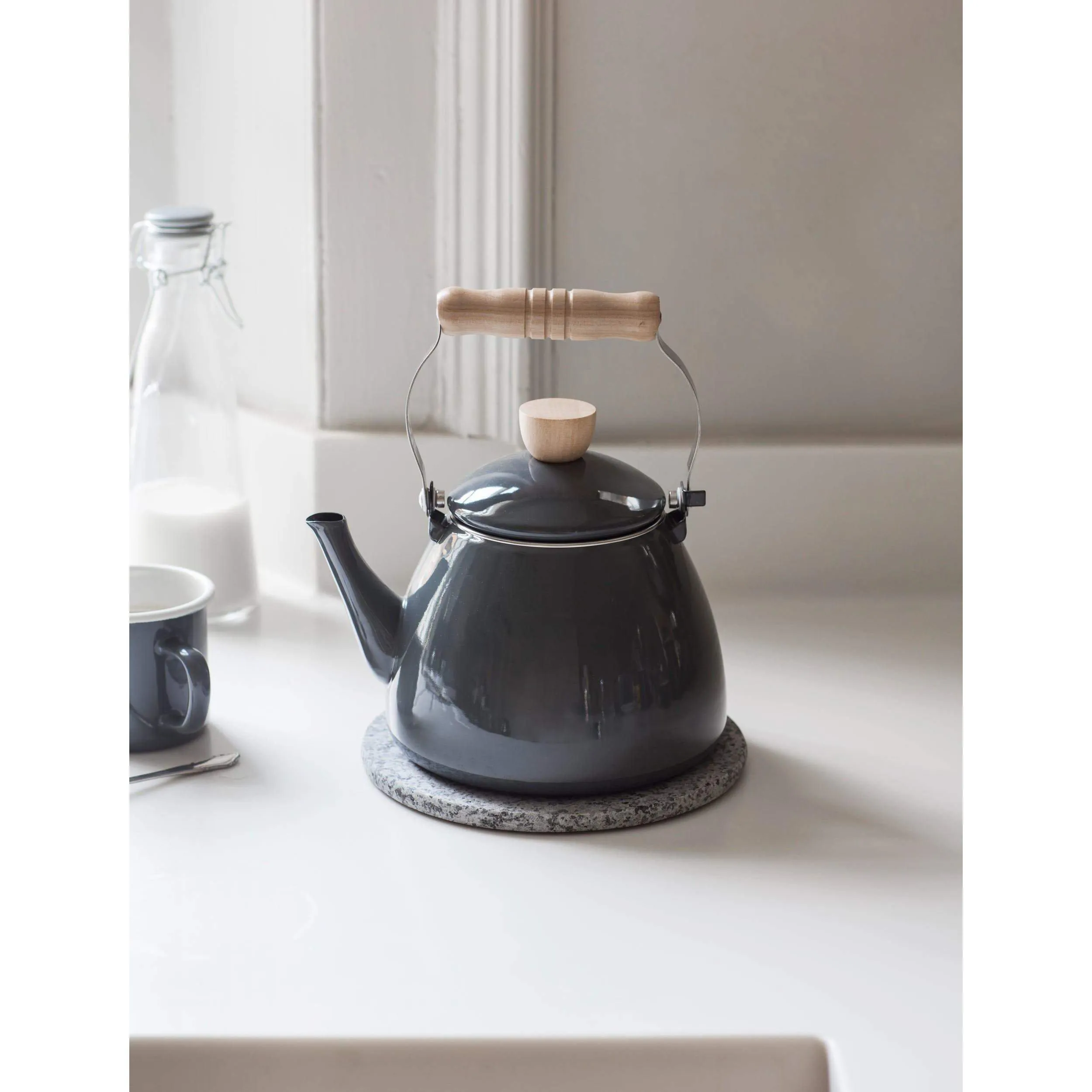 Enamel Stove Kettle