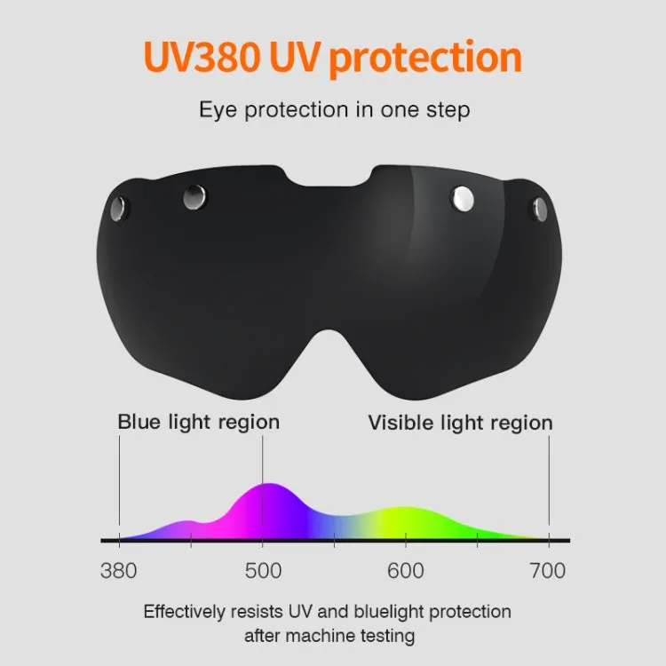Foxwear V8S 1080P HD Video Recorder Cycling Smart Helmet, Size: 54-58cm(Black)