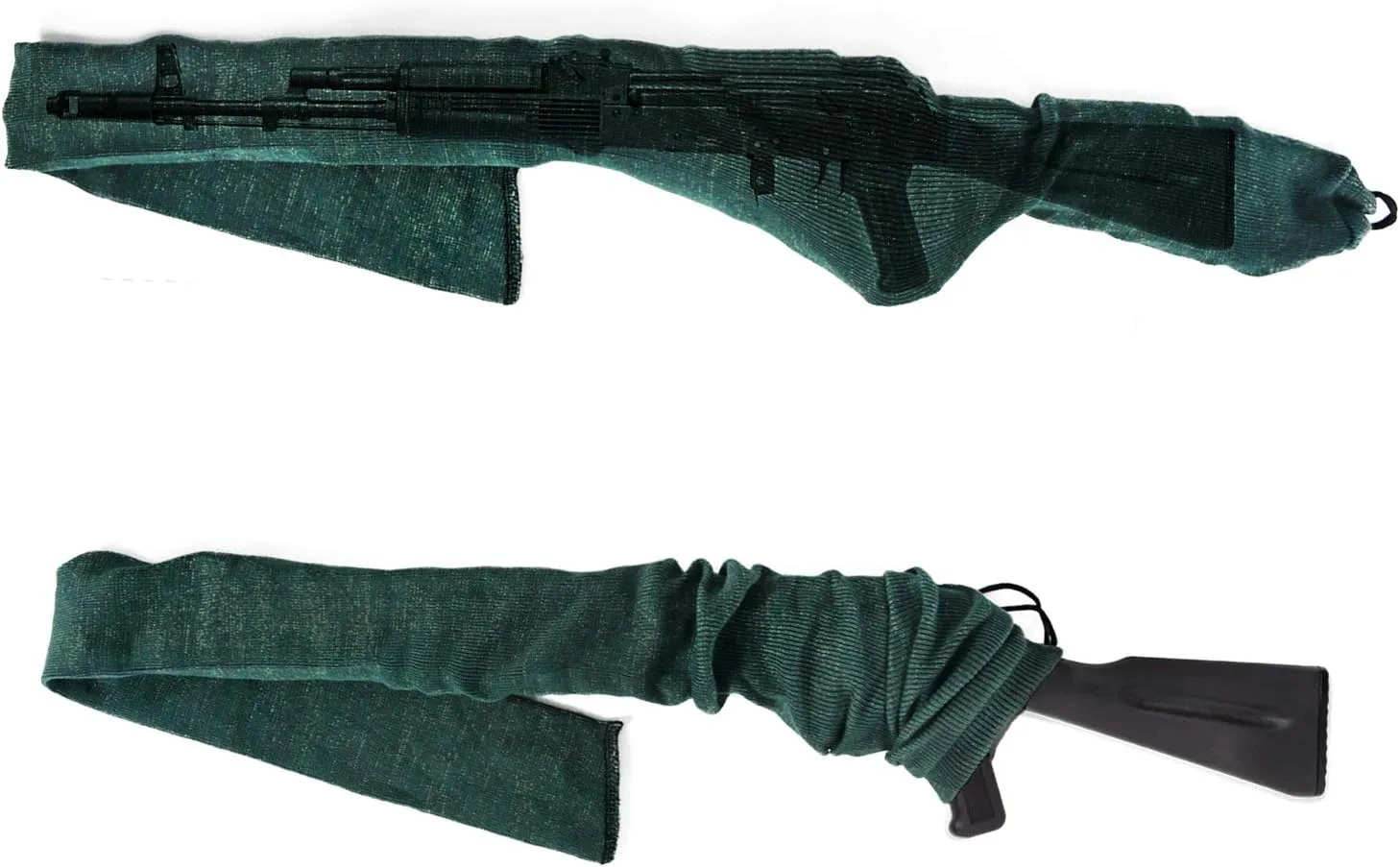 GUGULUZA 6-Pack Extra-Thick Gun Socks for Rifle and Shotguns, 54 Knit Silicone-Treated Rifle Sock Long Guns Sleeves for Storage