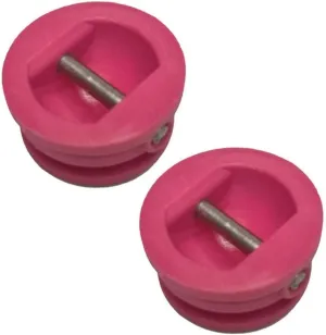 Inflatable Paddle Boards 2PCS Surfboard Leash Plug Surfing Shortboard Longboard Kiteboarding Leash Plug Vacation Must Haves (Color : Red)