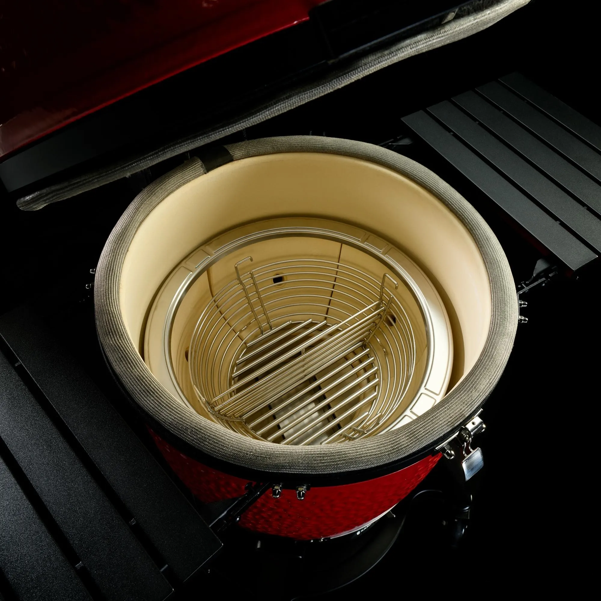 Kamado Joe Big Joe Series III 24" Ceramic BBQ Grill & Trolley