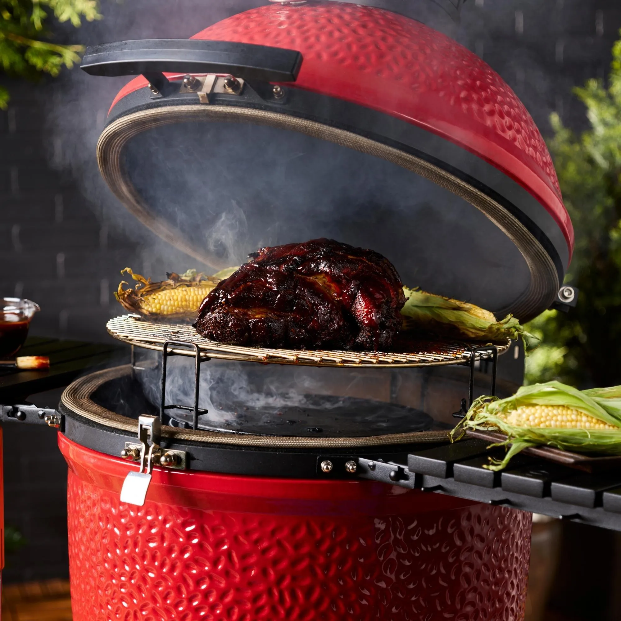 Kamado Joe Classic Joe Series III 18" Ceramic BBQ Grill & Trolley