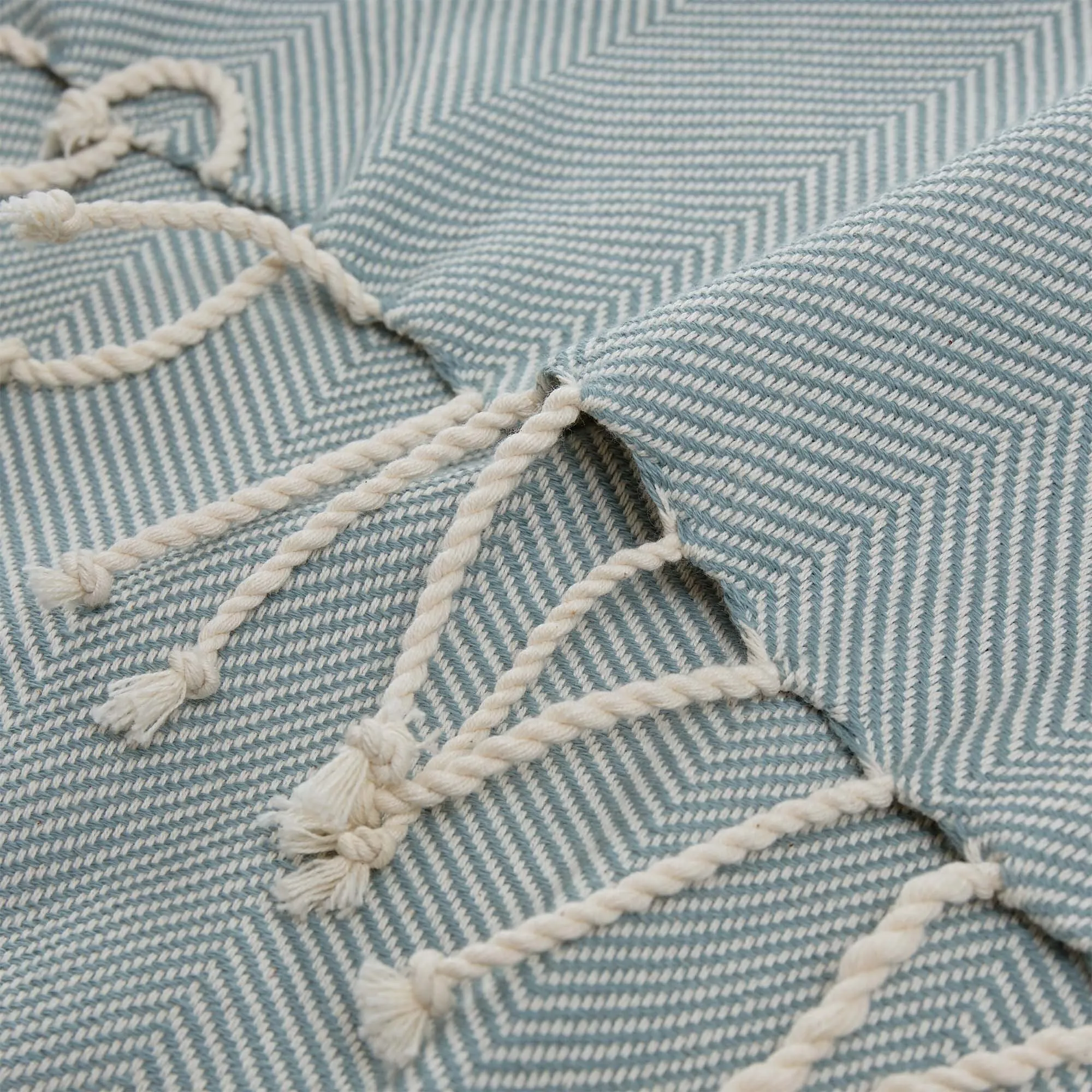Laza Hammam Towel [Grey green/White]