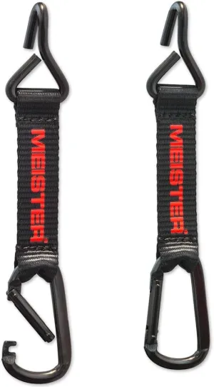 Meister Hang-Tough Fence Hooks for Baseball, Softball, Tennis & Camping (Pair)
