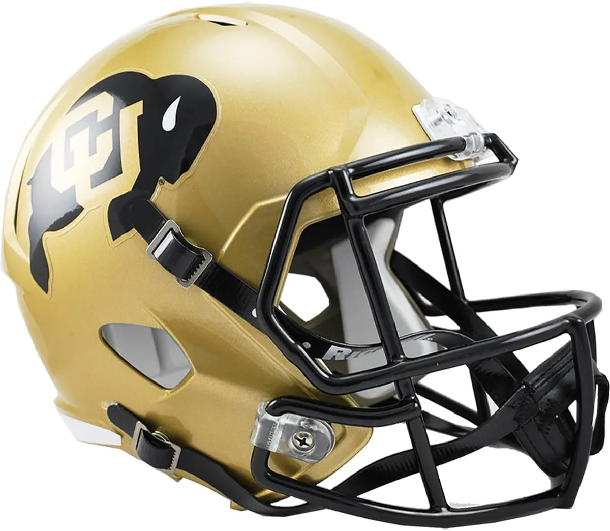 NCAA Colorado Buffaloes Full Size Speed Replica Helmet, Black, Medium