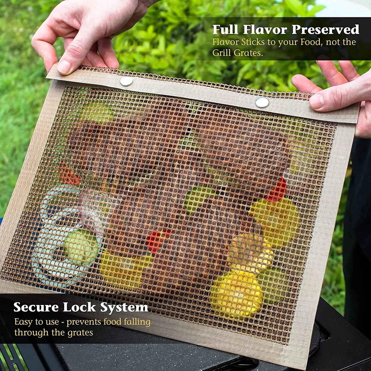 Non-Stick Mesh Grilling Bag