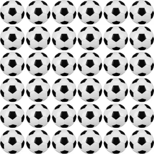 Poen 36 Pcs Soccer Ball Bulk Official Size 2 Indoor Outdoor Soccer Balls Pack Sport Gifts for Adults Charity Donation