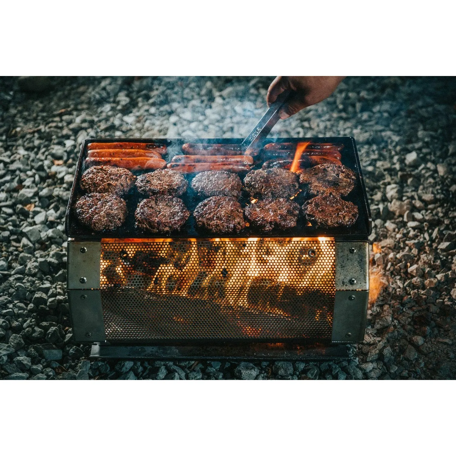 Pyro Camp Fire Pit   Grill Kit