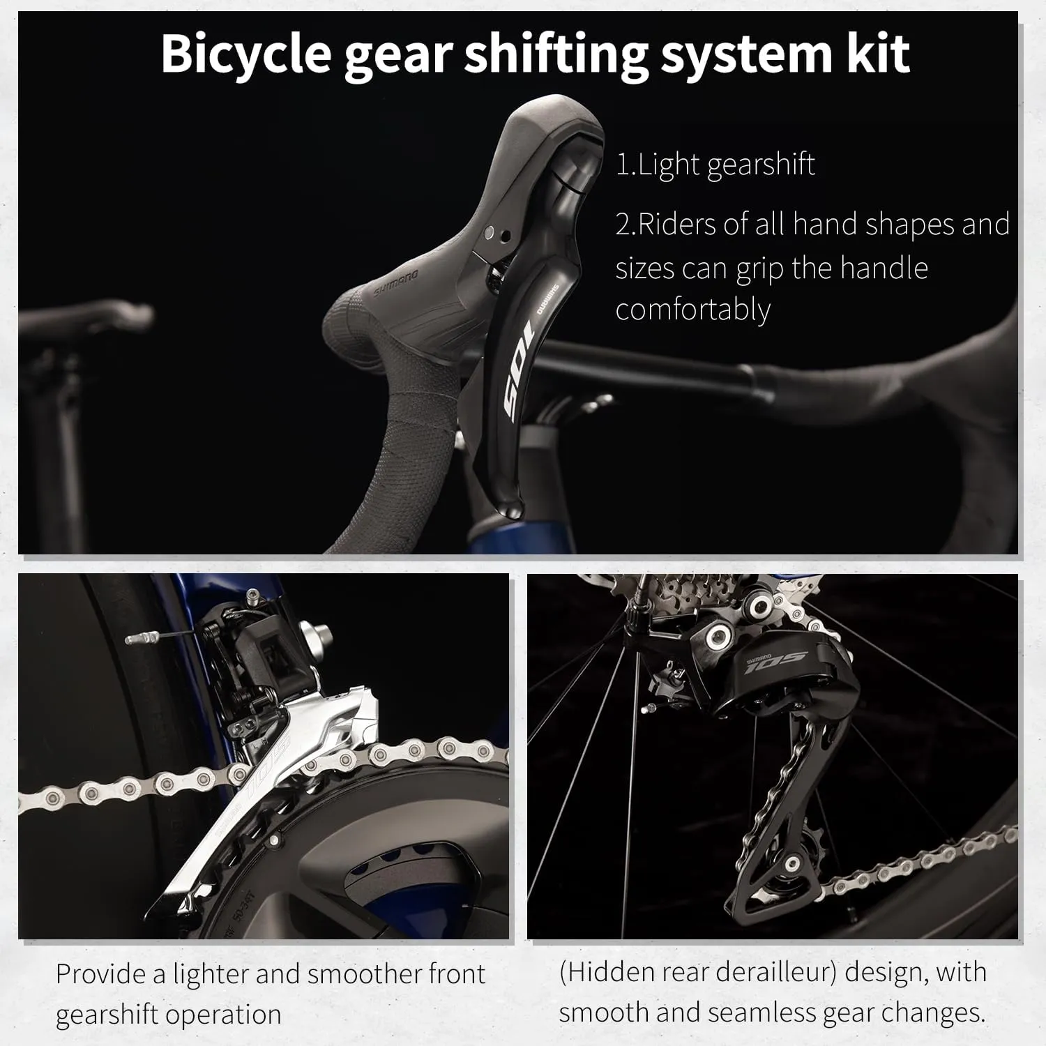 SAVADECK Carbon Fiber Road Bike, Hydraulic Oil Disc Bike with Carbon Fiber Frame and Wheelset, Lightweight Full Carbon Racing Bicycle with Shimano R7120 24S Shift Set for Adults