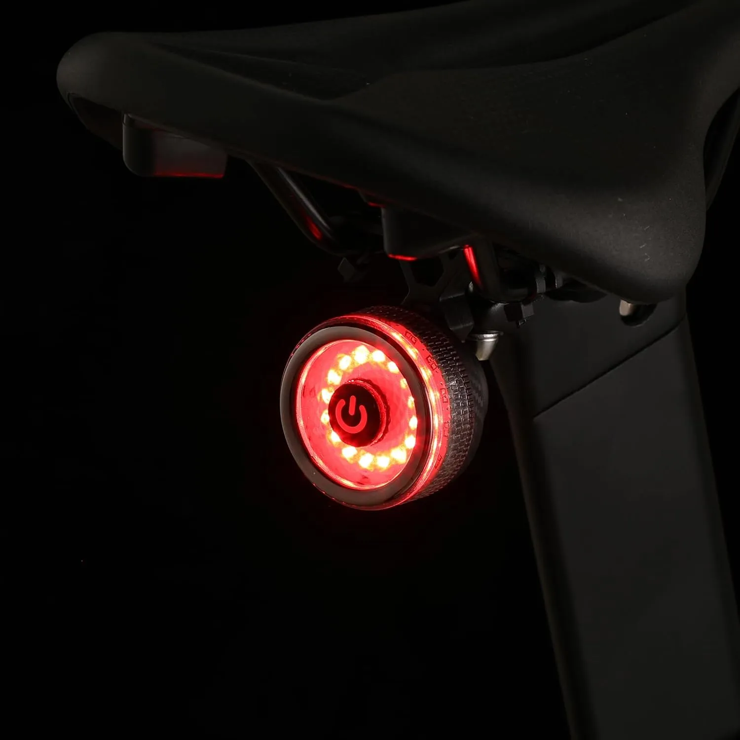 Smart Bike Tail Light 260 Degree Visibility Brake Sensing Bicycle Rear Lights for Night Ride, USB Rechargeable IPX4 Waterproof, 4 Light Mode for Adults Kids Men Women Road Mountain Cycling